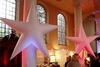 Starfish inflatable helium balloon with LED light
