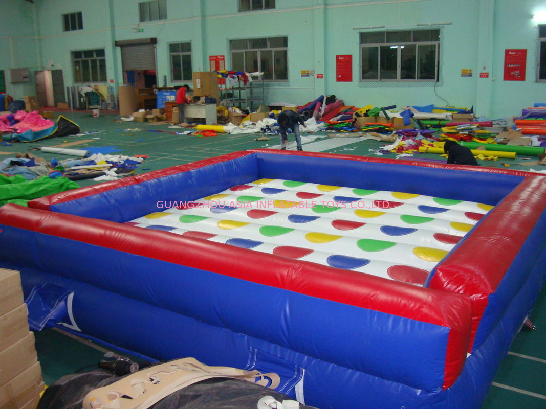Customized Inflatable Amusement Park With PVC Tarpaulin For Kindergarten