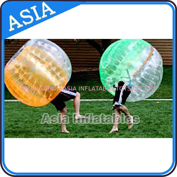 Commercial Inflatable Bubble Football Colored For Rental Business