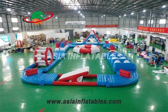 Logo Công viên thể thao dưới nước bơm hơi di động 20 X15M