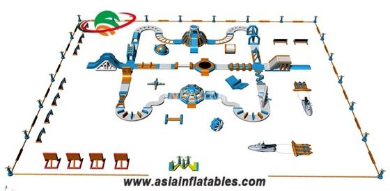Hồ nước PVC 0,9mm Công viên nước bơm hơi cho trẻ em